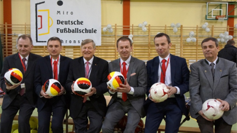 „Deutsche Fußballschule“ in Chronstau O/S eröffnet