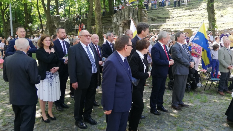 Minderheiten Wallfahrt auf den oberschlesischen St. Annaberg