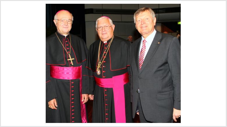 Erzbischof Dr. Robert Zollitsch, Gerhard Pieschl, Helmut Sauer